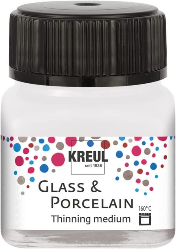 MEDIUM per COLORI A VETRO e PORCELLANA KREUL 20 ml