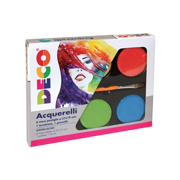 TAVOLOZZA MAXI ACQUERELLI
