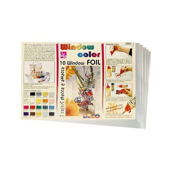 FILM TRASPARENTE WINDOW FOIL 10 pz.