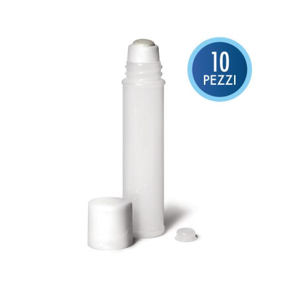 Set 10 Flaconi 50 ml. con Spugnetta