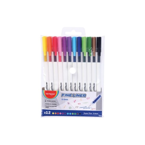Penne Fine Liner set 12 colori