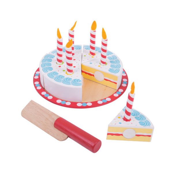 Torta di Compleanno in Legno